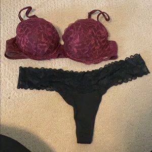 Date Push up bra + FREE thong 😍🔥